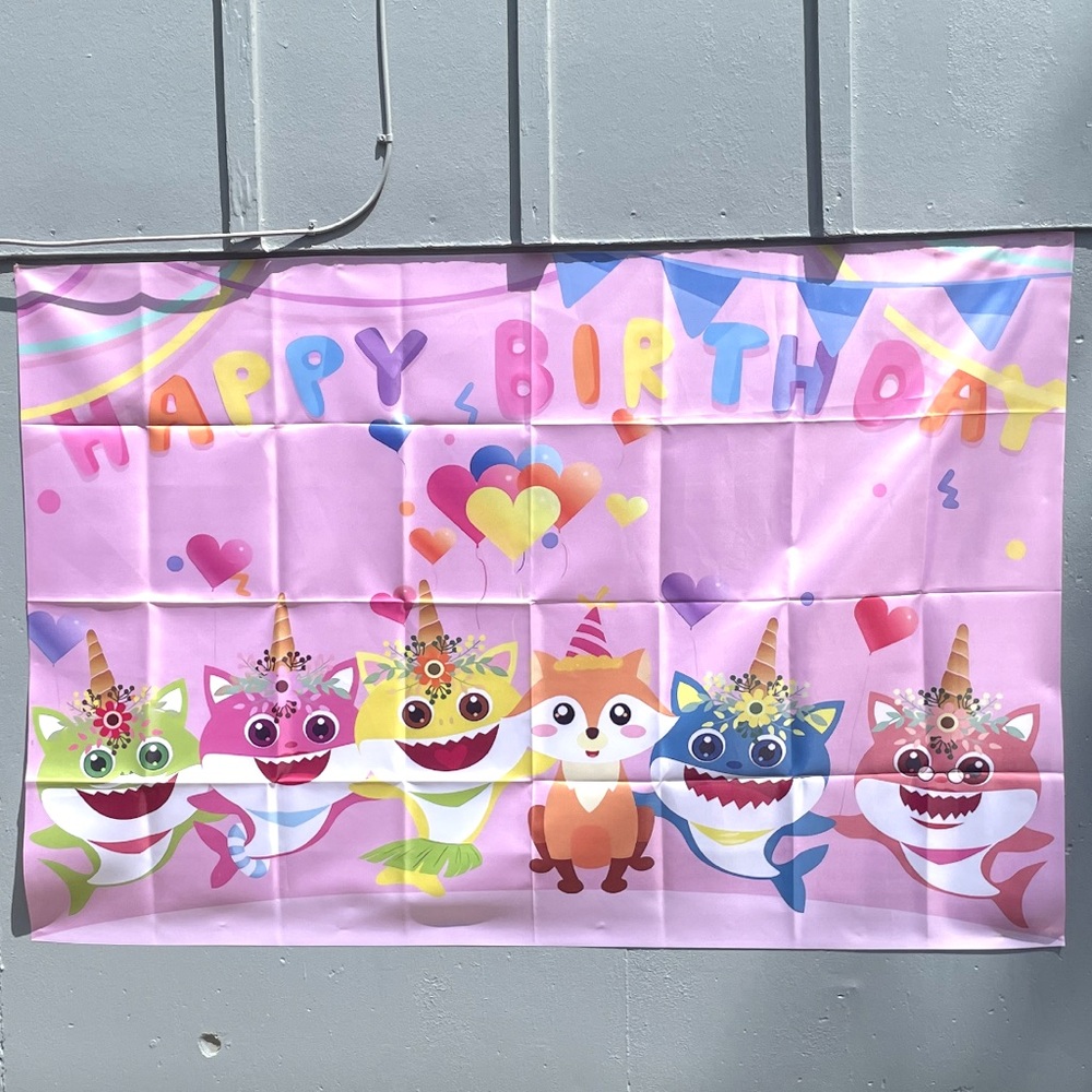 Baby shark birthday supplies